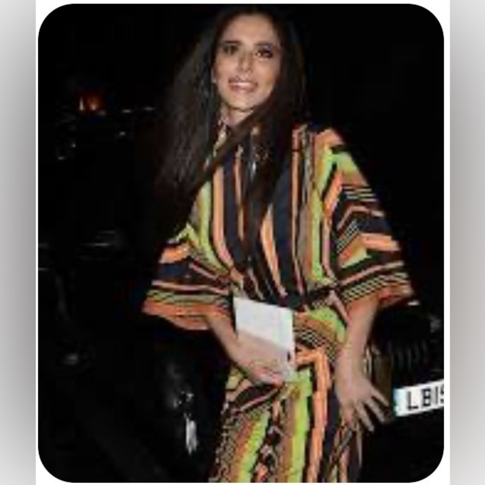 JW ANDERSON - PUMPKIN MULTI STRIPE DRESS - Picture 3 of 4